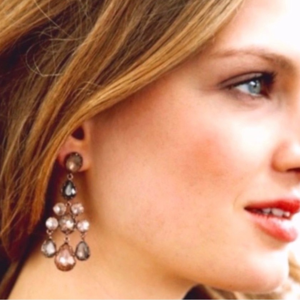 Stella and Dot retired Estate chandelier earrings